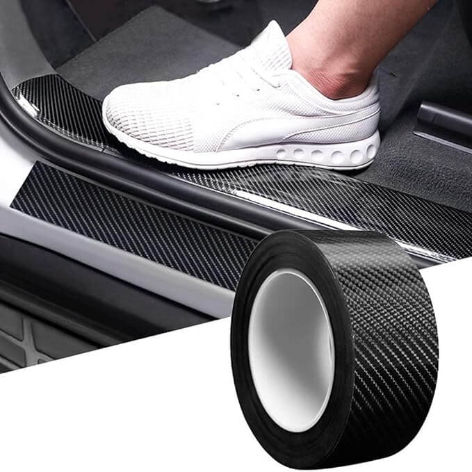 Carbon-Schutzfolie für Auto-Innenraum und Einstiege