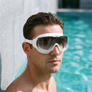AquaVisor - Große Schwimmbrille Mit Weitem Sichtfeld