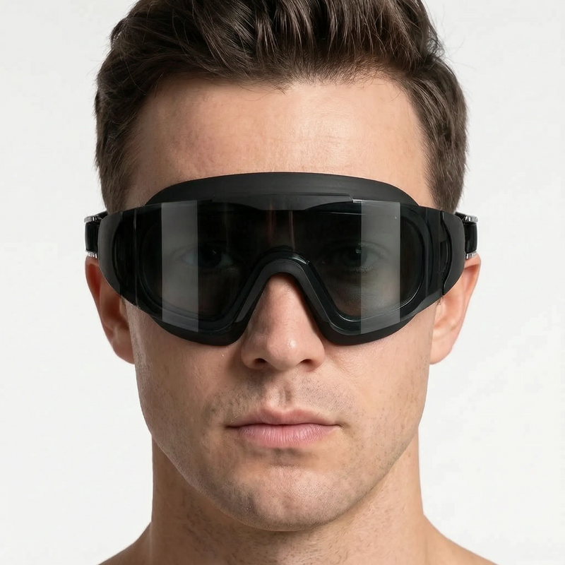 AquaVisor - Große Schwimmbrille Mit Weitem Sichtfeld