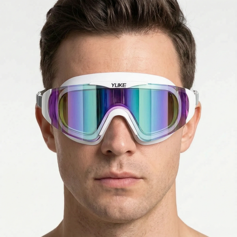 AquaVisor - Große Schwimmbrille Mit Weitem Sichtfeld