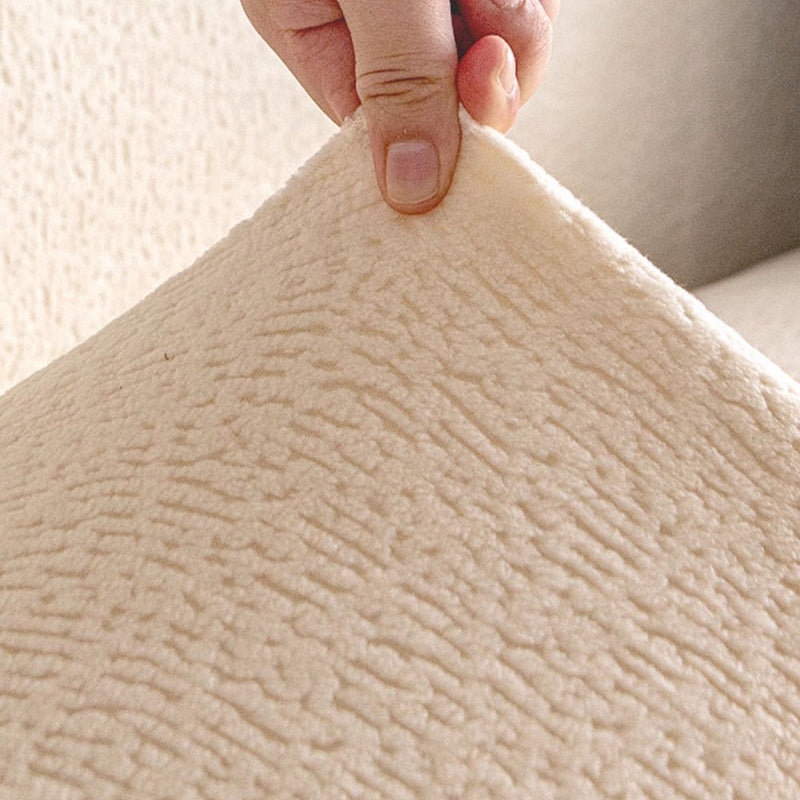 Sofahusse aus Elastischem Plüsch mit Umschließender Passform