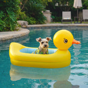 DuckFloat - Aufblasbarer Schwimmring Für Hunde