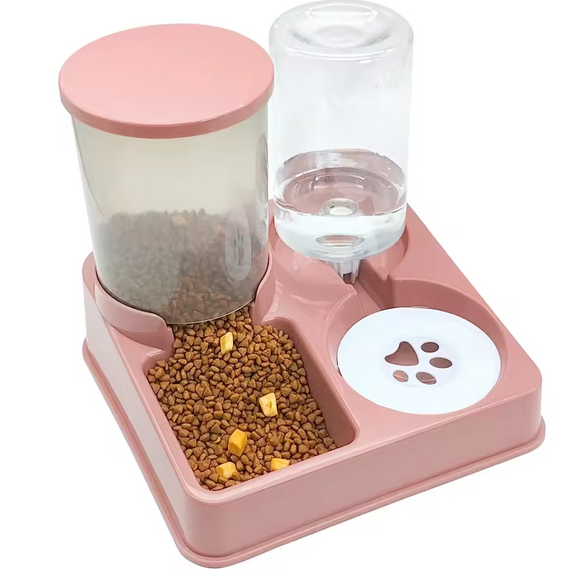 Futter- und Wasserspender für Katzen und Kleine Hunde