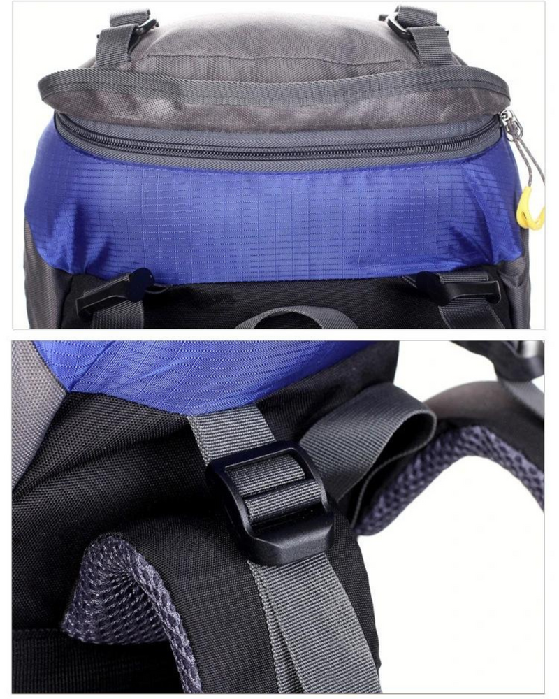Wanderrucksack mit Mehreren Fächern und Verstellbaren Gurten