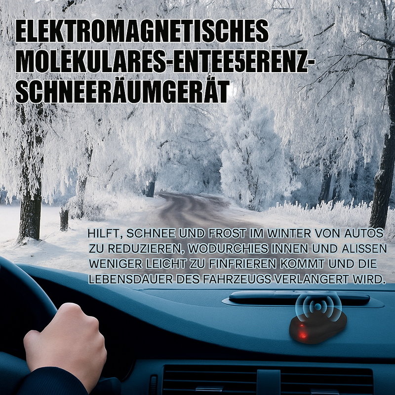 Kompaktes Auto-Enteisungsgerät für den Fahrzeuginnenraum