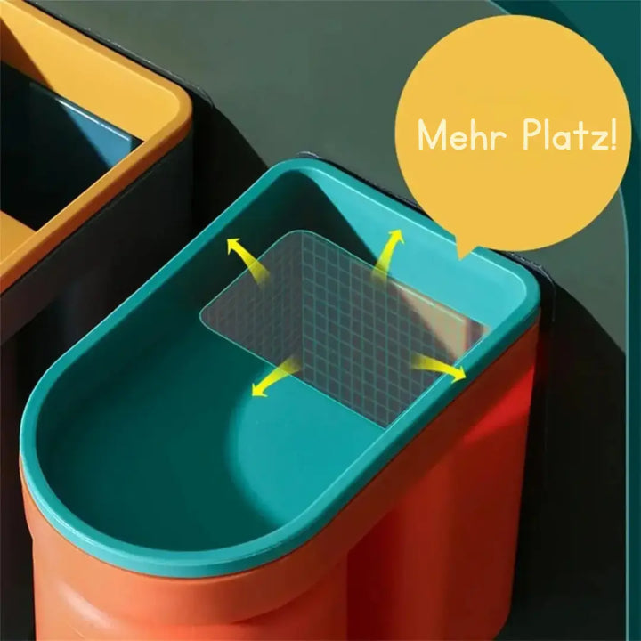 Zahnbürstenhalter mit Abnehmbarem Becher zur Klebemontage