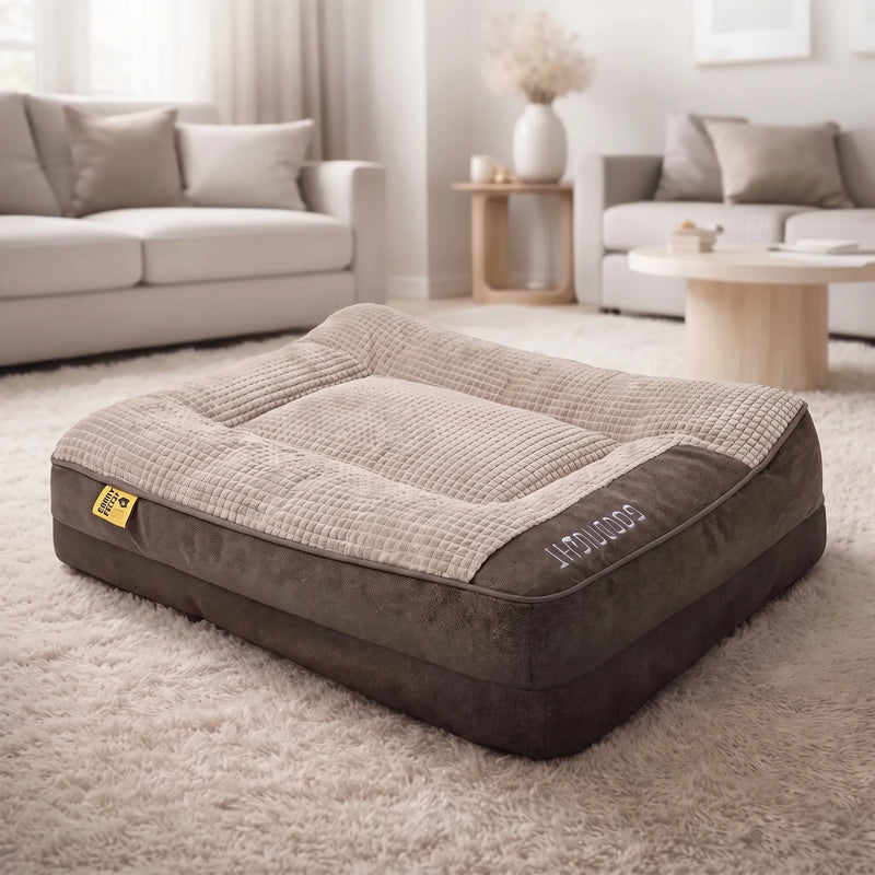 Snoozly - Orthopädisches Hundebett Mit Erhöhtem Rand