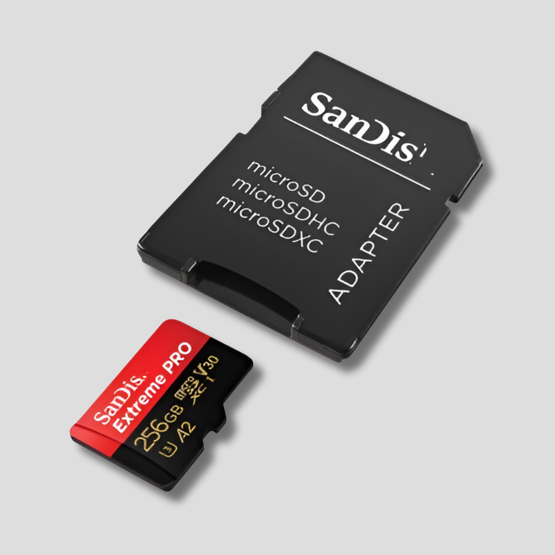 microSD-Karte mit Adapter für Smartphones, Kameras und mobile Geräte