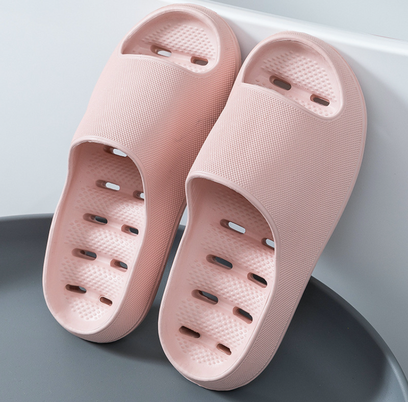 Duschschuhe mit Wasserablauf und Offener Zehenpartie