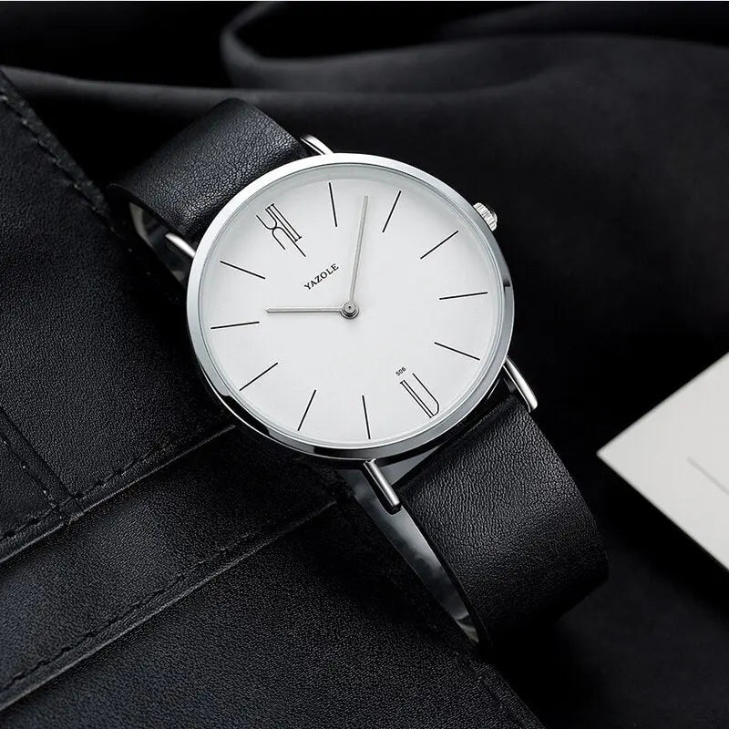 Herren-Quarzuhr mit Minimalistischem Zifferblatt und Armband
