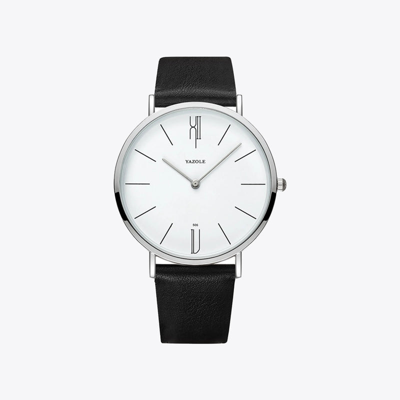 Herren-Quarzuhr mit Minimalistischem Zifferblatt und Armband