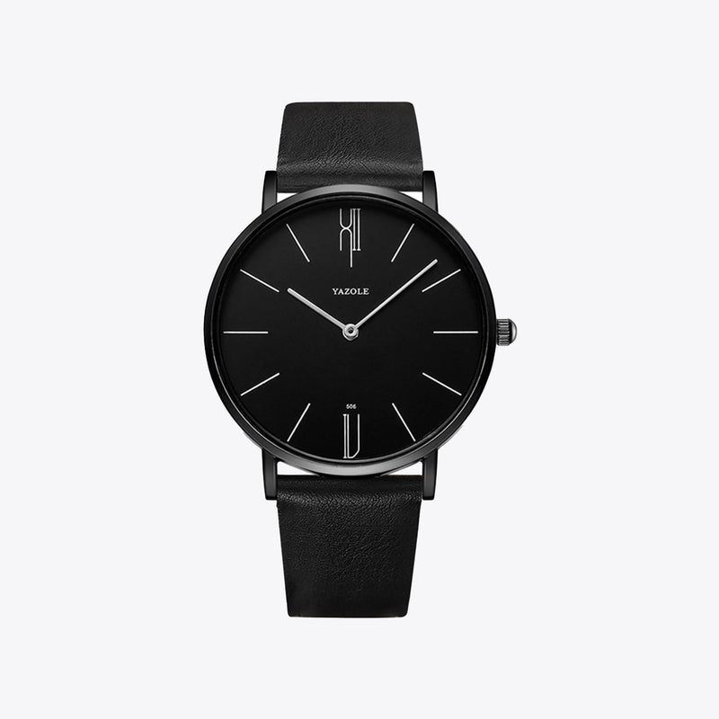 Herren-Quarzuhr mit Minimalistischem Zifferblatt und Armband