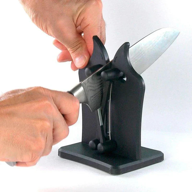 Messerschärfer mit Flexiblen Schleifstäben für Küchenmesser